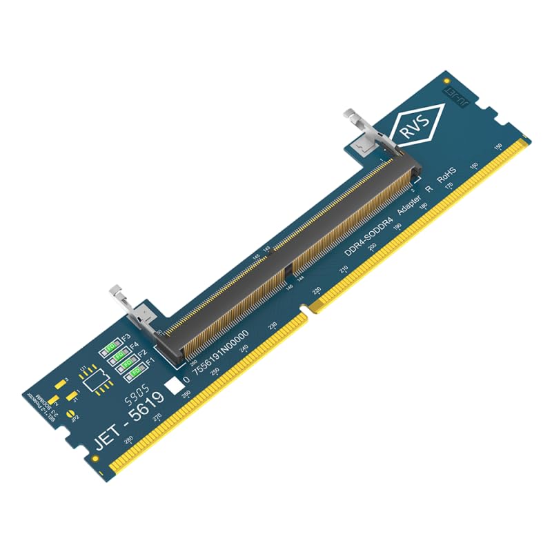 Carte adaptateur SO DDR4 RAM vers PC de bureau Mustpoint convertisseur mémoire SO DIMM 4