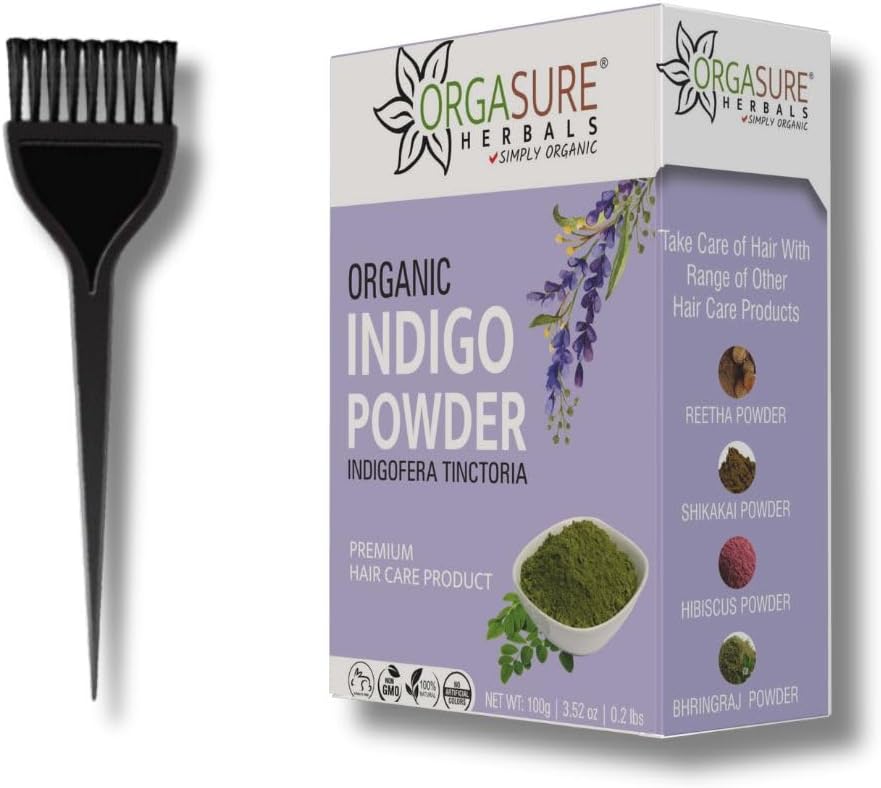 Natural Organic Indigo Powder for Black Hair colour | 100g