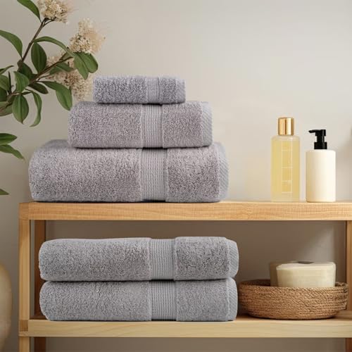 TidyardToallitas 10 pcs Gris 15 x 21 cm Algodón