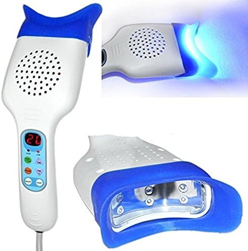 Dientes azules del PDA 6pcs LED de la máquina de blanqueamiento portátil que blanquean la luz