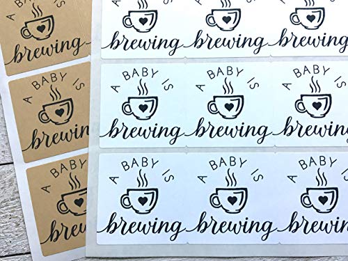 Baby Shower Favor - Set Of 20, Baby Is Brewing #TOP3
