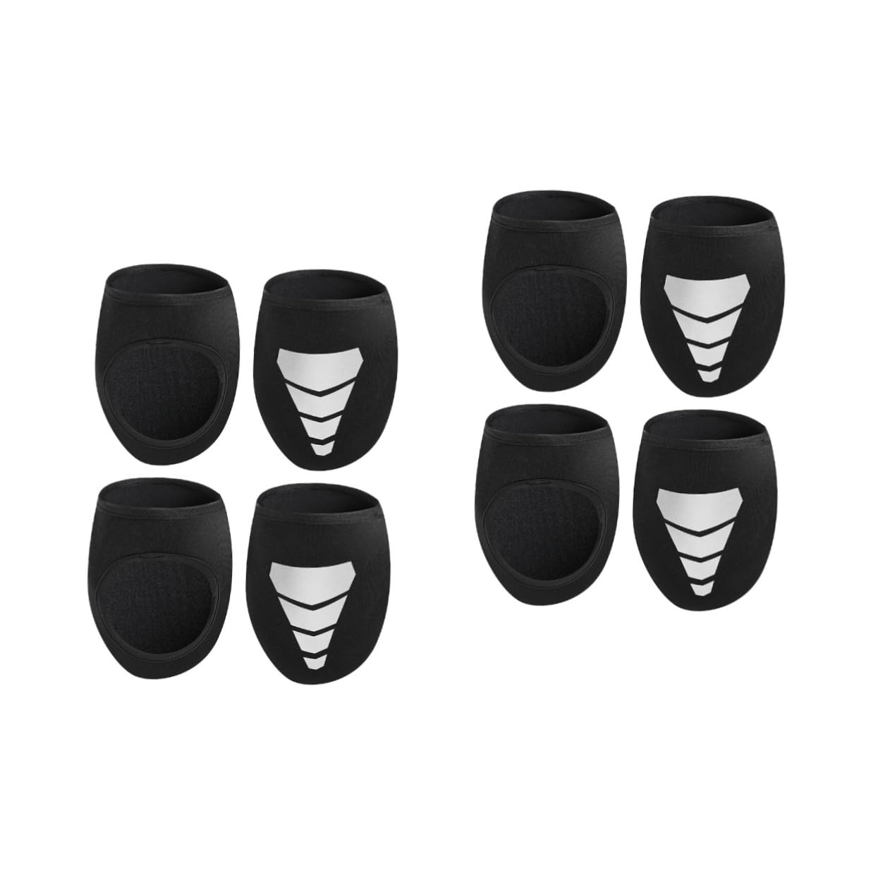 YARNOW 4 Paia Pro Copriscarpe Copriscarpe Da Ciclismo Copriscarpe Professionale Copriscarpe Antivento Copriscarpe Riflettente Mountain Bike Warmer Scarpe Da Ciclismo Copricapo