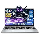 DIAKUOE PC Portatile Core i9-11900H, 15,6 pollicil Notebook Win 11 16GB RAM 512GB SSD, FHD 1920 * 1080, Laptop Tastiera Retroilluminata, Sblocco con Impronta Digitale, Type-C, BT5.2, USB 3.0,RJ45