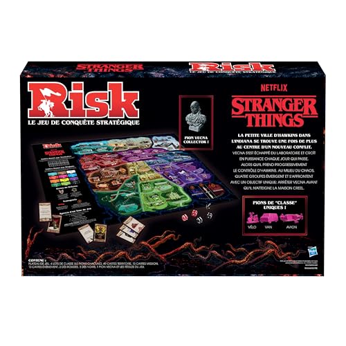 RISK Stranger Things Jeu de société WINNING MOVES Dès - vue 7