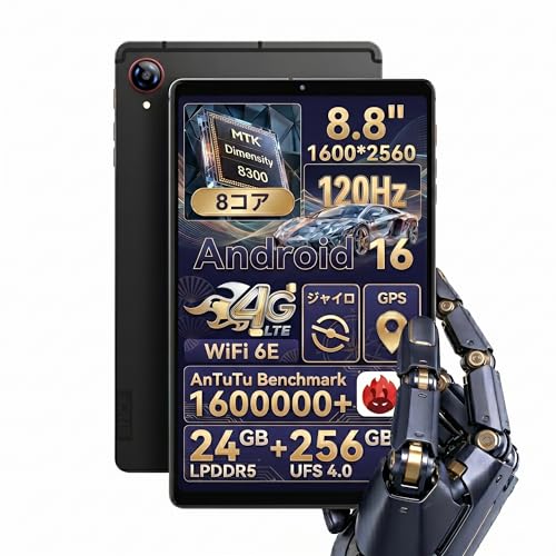 Amazon.co.jp: BNCF Bpad GT Android16 タブレット 8インチ、Dimensity