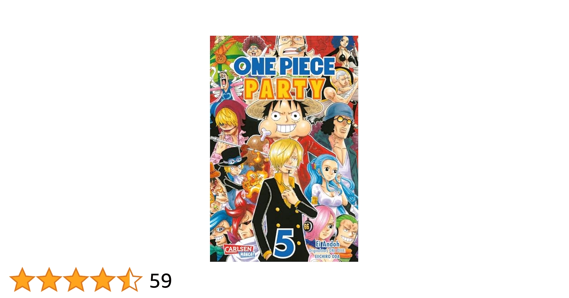 Amazon.com: One Piece Party 5: 9783551718471: Andoh, Ei, Oda