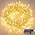 JMEXSUSS 150 LED Warm White String Lights Indoor Outdoor Waterproof, Connectable 59 Ft Plug in String Lights, 8 Modes Warm White Christmas Lights for Bedroom, Patio, Party, Holiday Decorations