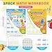 Ireer 2 Pcs One Page a Day Single Digit Multiplication & Double Digit Addition and Subtraction Math Problem Workbook for Grades 2-3, Just Tear Out a Page Each Day for Repetitive Math Practice