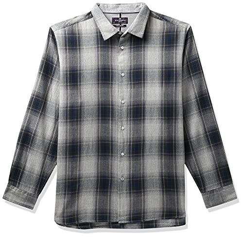 Image of Marks & Spencer Mens Solid Polyester Blend Collared Neck Regular Fit Easy Iron Shirt (Pack of 2)