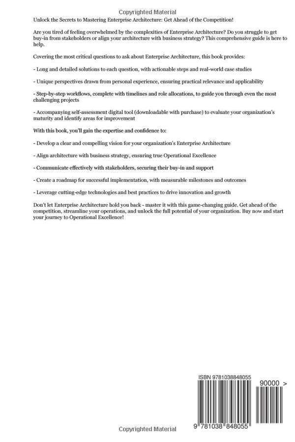 The Operational Excellence Library; Mastering Enterprise Architecture image 3