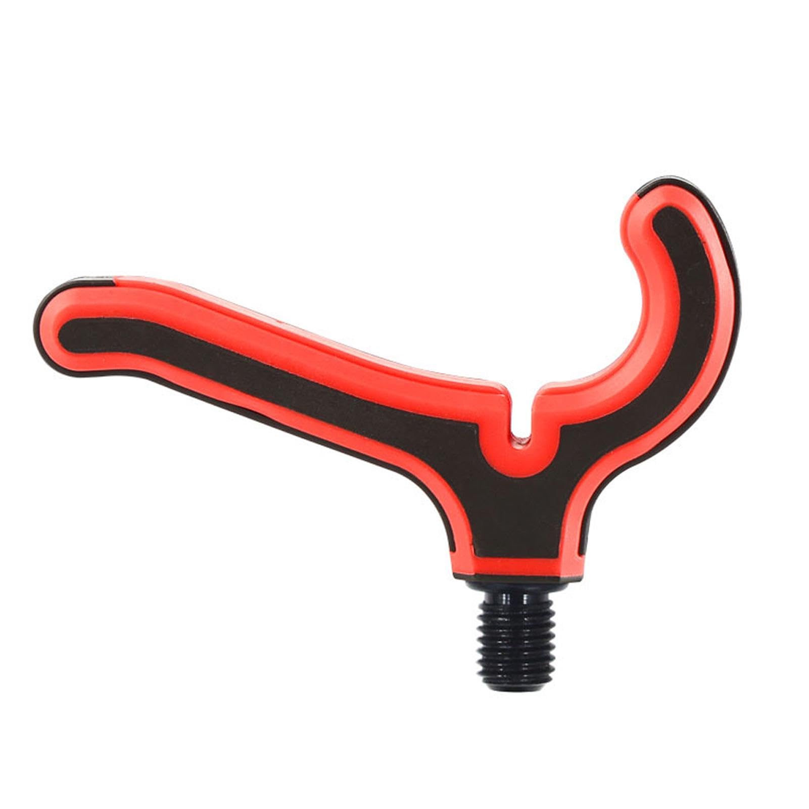 Monozoz Fishing Rod Rest Head | Fishing Grip Rest Holder,Rod Rests Gripper, Rod Rest Head for Gripper Pod and Bank Stick, Fishing Tool