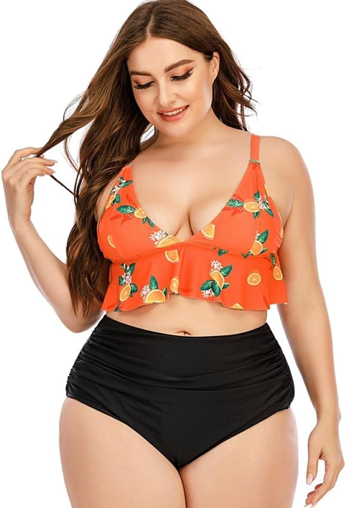 Vrouwen Print Bikini Set Zwemmen Tweedelige Badpakken