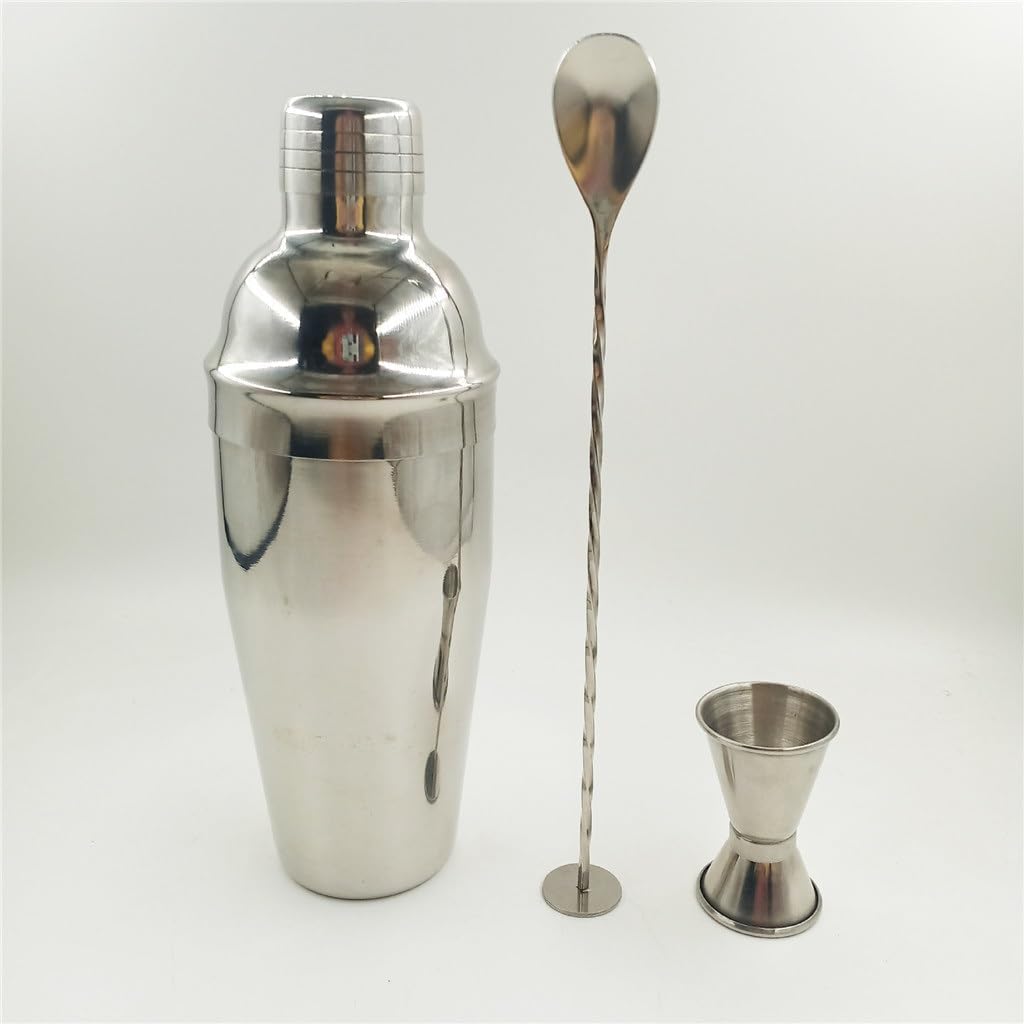 Beginner's 4-piece Stainless Steel Mixer Drink Milk Tea Shop Tool Set Shaker Cup