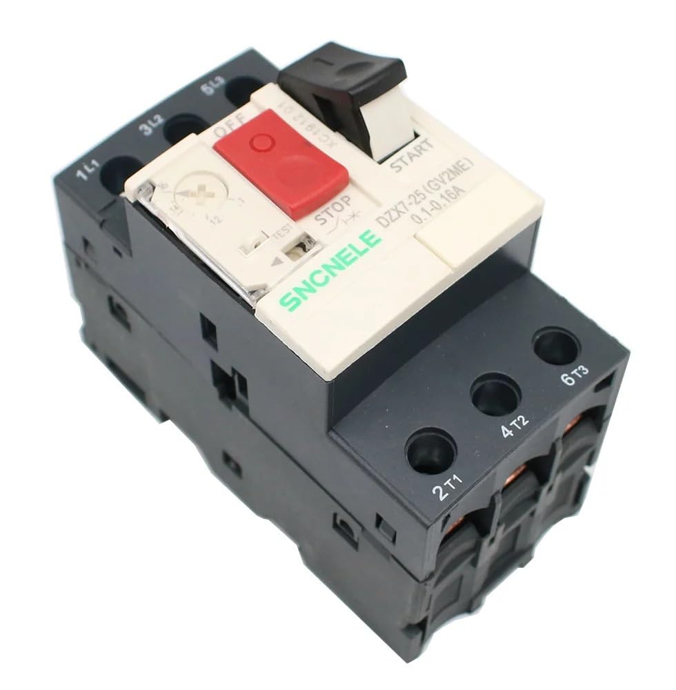 MPCB Interruptor de protección del motor GV2 GUMMMY GV2-ME02C de alta precisión 7