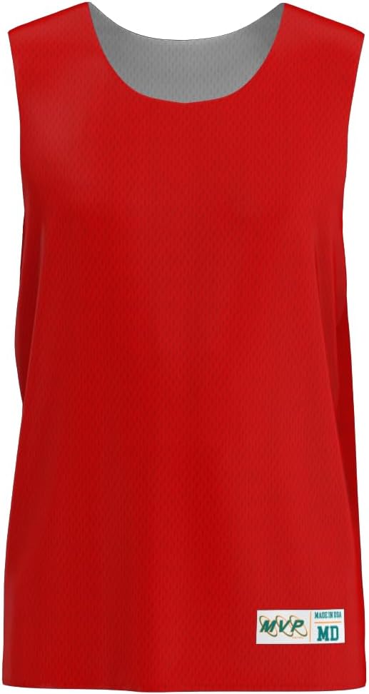 MVP Sportswear Basketball Reversible Jersey, Golf Shirt, Performance Shirts, Moisture Wicking Shirts