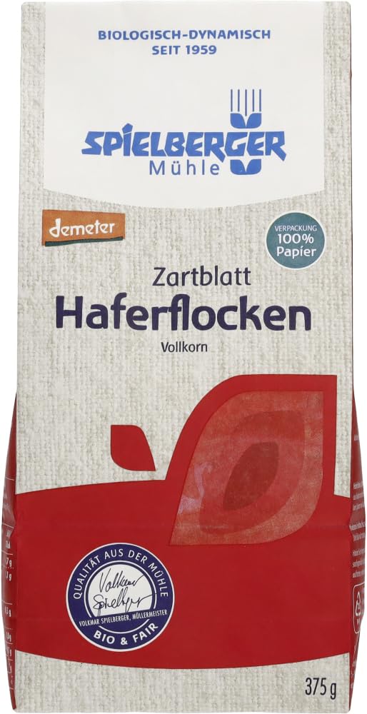 Haferflocken Zartblatt, demeter 18 x 375 g