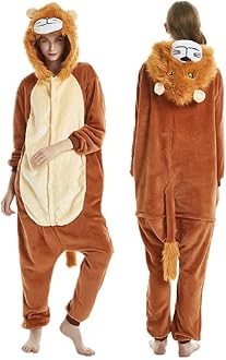 ZKomoL Adult Onesie Costume Unisex Party Pajamas for Women Cosplay Sleepwear Gifts Costume Christmas