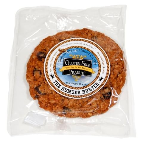 Gluten-Free Prairie Hunger Buster Cookie, Certified Gluten Free Purity Protocol, 3 Ounces (Pack of 12) Cover