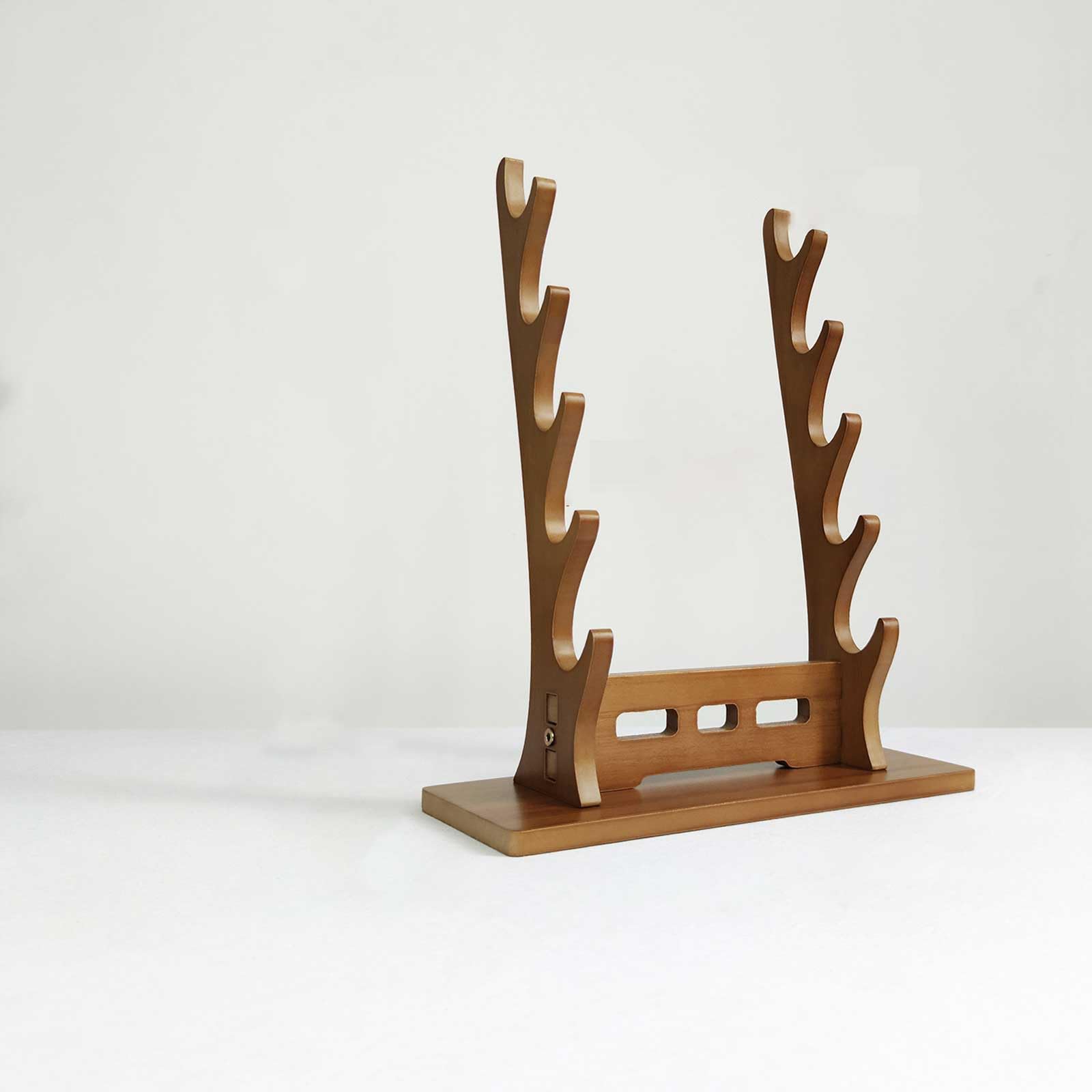 Amazon.co.jp: 剣ラック、剣スタンド、無垢材剣ラック、刀用ウッド