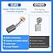 Eotufuir 70PCS Electric Motor Carbon Brushes Set, 11 Assorted Sizes, Thicker Copper Wire, Copper-Plated Spring, Premium Graphite Replacement for Power Tools, Drills, Grinders, Vacuum Motors Repair Kit