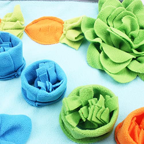 MOUOGO Tapete de alimentação Snuffle para animais pequenos e coelhinhos
