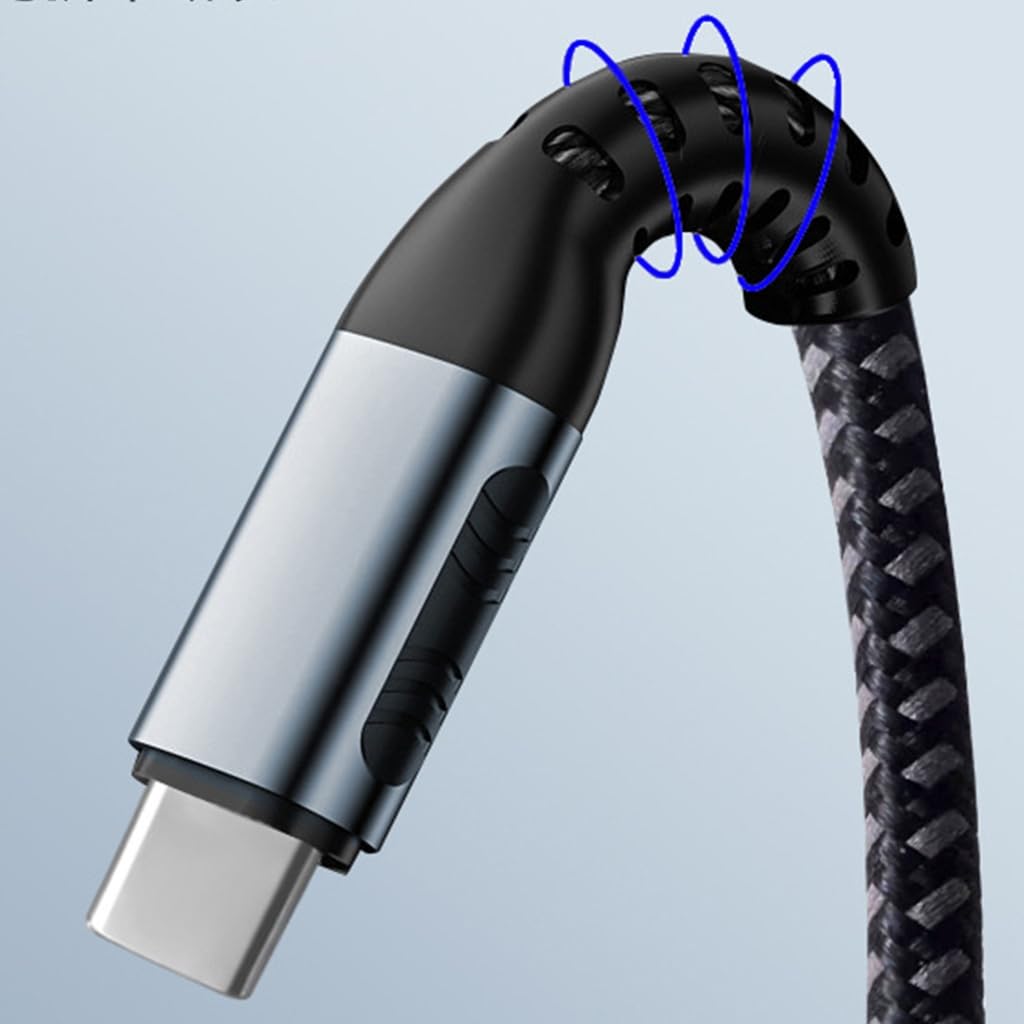 Kabel do ładowania USB C na USB C, przewód 100 W z e-markerem do szybkiego dostarczania energii