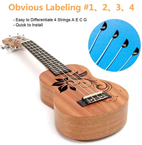 Yoloplus+ Ukulele Strings, 5 Sets Of Nylon Ukulele Strings thumb #2