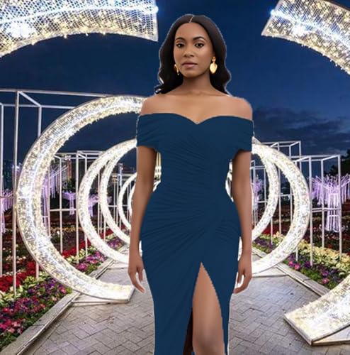 Image of LightlyKiss Women's Bodycon Wedding Guest Dress Formal Cocktail Party Evening Gown