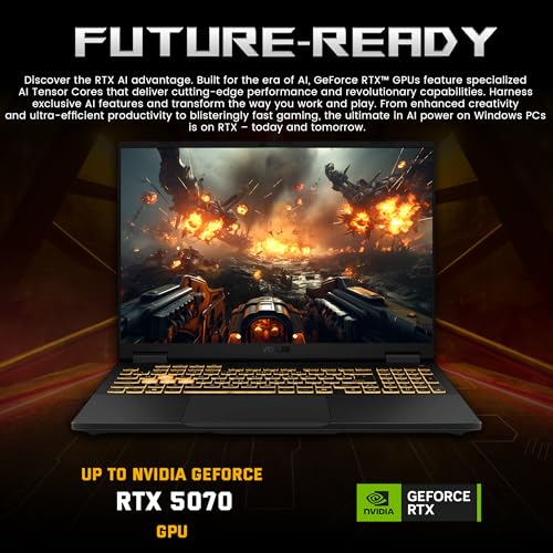 Image of ASUS TUF F16 16 inch WUXGA 165Hz Gaming Laptop, Intel i7-14650HX, NVIDIA GeForce RTX 5070 8GB, 16GB DDR5, 3TB Storage(2TB SSD&1TB Docking Station), Backlit Keyboard, IR Camera, Wi-Fi 6E, Win 11 Pro, Gray