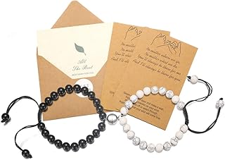 Men and Women Magnetic Metal Bracelet, 10in