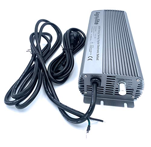 Balastro electrónico 600 W Agrolite - Dimmable 250/400/600 W SL