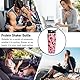 HNCY Eiweiß Shaker mit Kugel, 750ml Shaker Edelstahl, Protein Shake Edelstahl, Eiweißshaker, Tragbarer Workout Wasserbecher, BPA Free/Leak Proof, für Sport, Fitness, Eiweiß