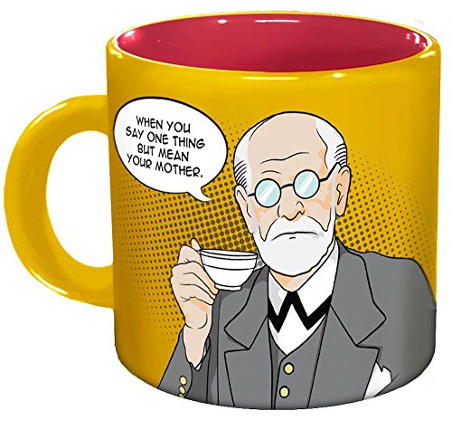 Unemployed Philosophers Guild 13655 Freud - Taza de café, diseño con Texto en alemán