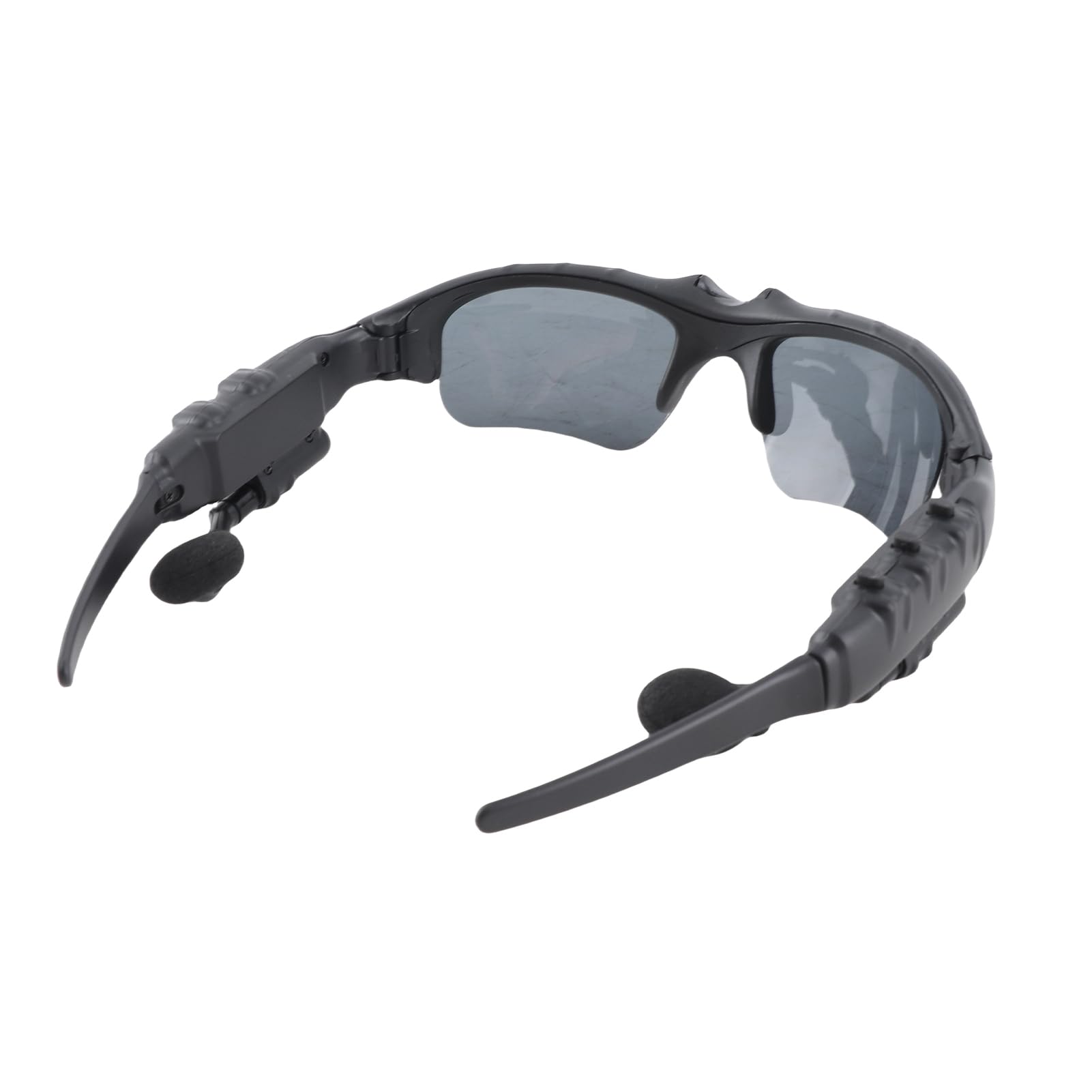 Yctze Sunglasses Smart Black Glasses with Builtin Headphones for Outdoor Sports Running Riding HandsFree Calling Open Ear Sound