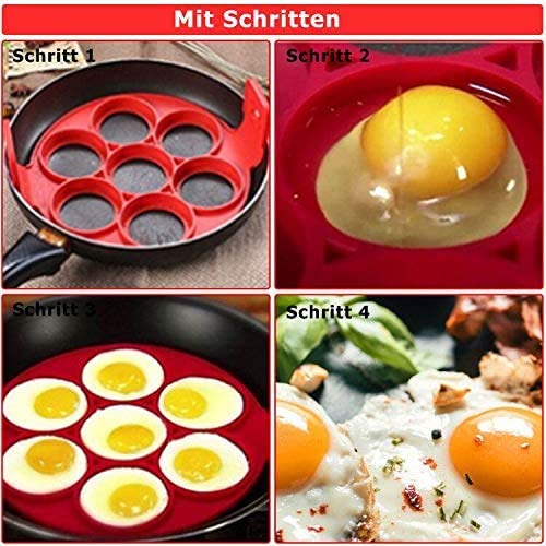 Stampi per pancake ad anello in silicone