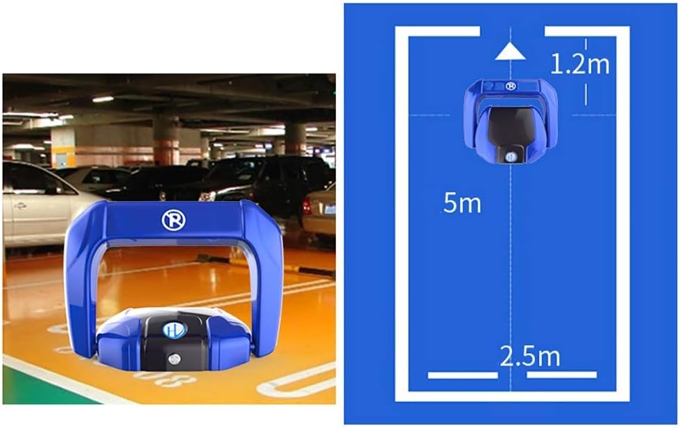 駐車場私道ガードセーバー Ip67防水 リモート制御駐車バリア 専用駐車場ラッチスペースロック 簡単な設置 75 以上節約 簡単な設置