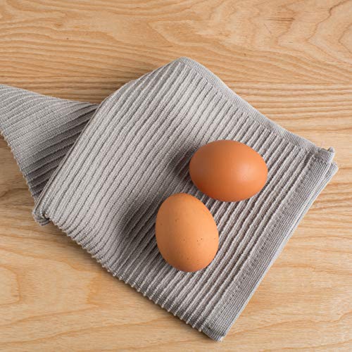 Now Designs Ripple Kitchen Dishcloth, Set Of 6, London Grey - A02763Aa #TOP3