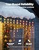 Govee Icicle Lights, Smart RGBIC Christmas Lights for Outside, 33ft with 400 LEDs Icicle Light Outdoor, IP67 Waterproof, Music Sync, Voice Control, 78+ Scene Modes for Christmas Decor #5