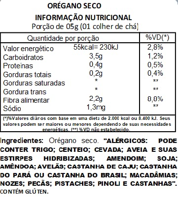 Orégano Seco em Flocos Viva Salute - 500g