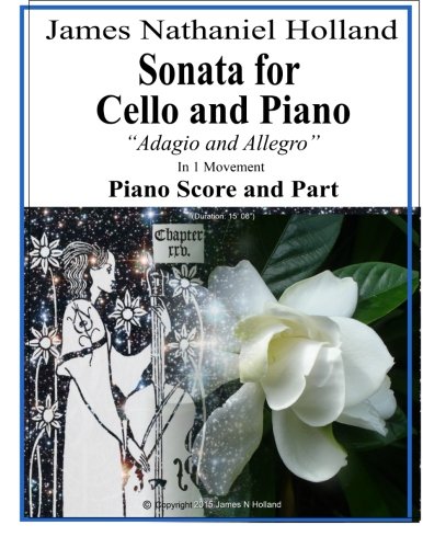 Sonata for Cello and Piano: Adagio and Allegro, Score and Part