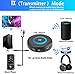 iDIGMALL Bluetooth 5.0 Transmitter Receiver for TV, 2 in 1 Wireless Audio Adapter for PS4 Xbox PC CD DVD Radio Projector Car Home Stereo Headphones with 3.5mm/ RCA Aux Jack Dual Stream & Low Latency…