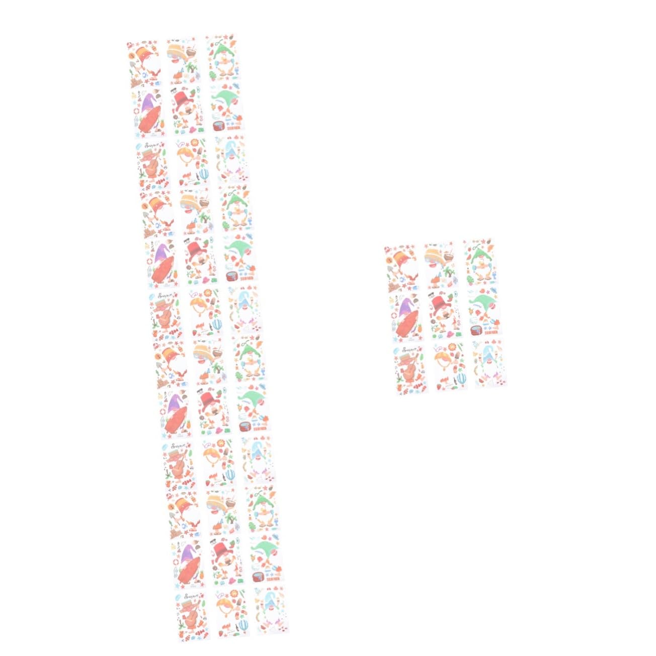 Stickers fenêtre hawaïen PRETYZOOM pour décoration murale d'été