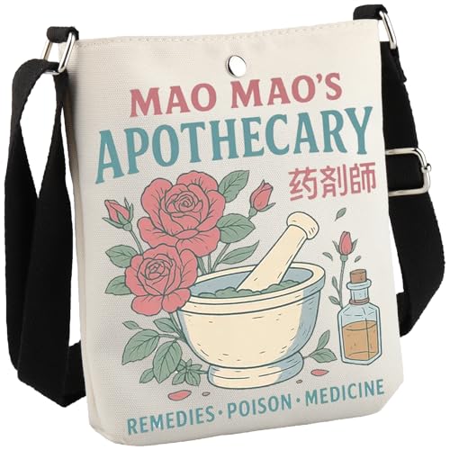 Japanese Anime Inspired Gift Japanese Manga Gift Maomao's Apothecary Crossbody Bag