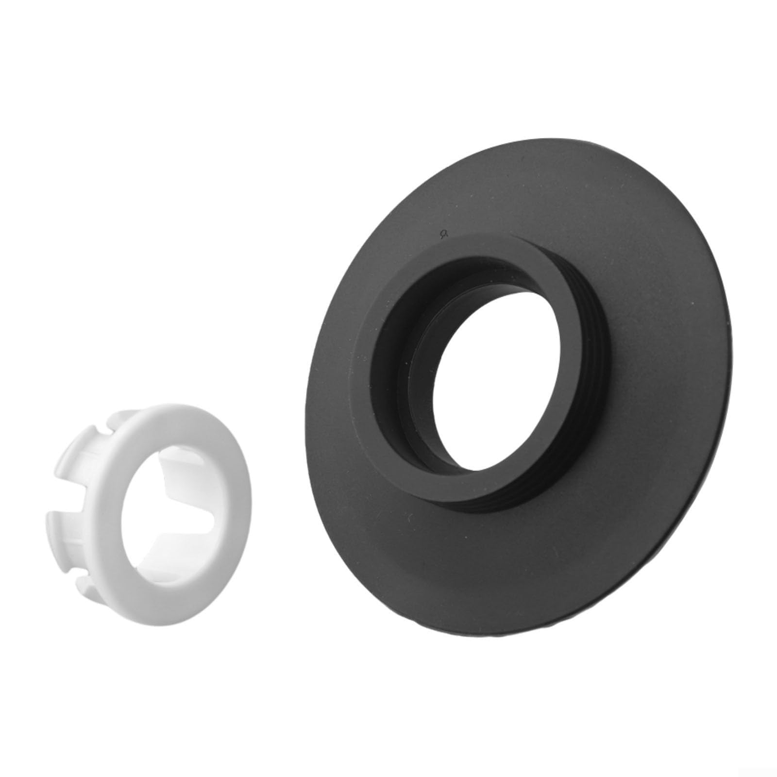 Apludoo Black General Toilet Flush Adapter Seal Replacement 70Mm Silicone Gaskets Set Toilet Tanks Repair Easy To Use For Standard General Flush Adapter Seal Replacement