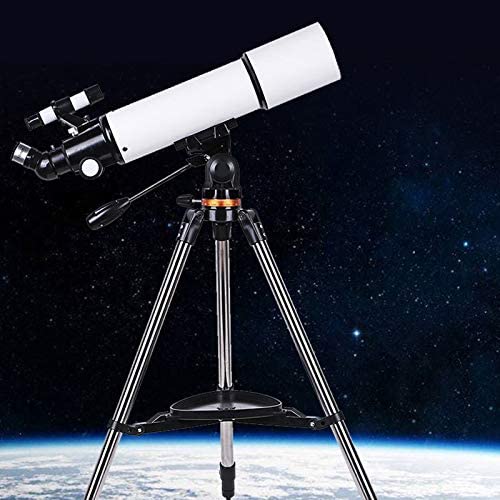 Telescopio astronómico refractor para principiantes con tripié ajustable miniatura 4