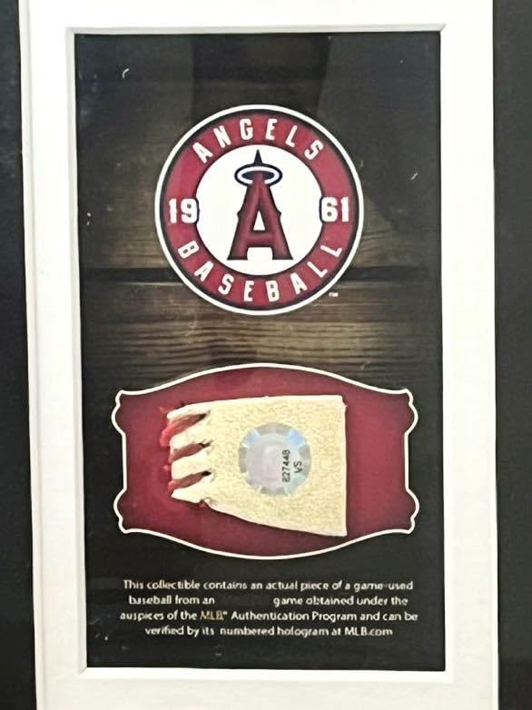 Amazon.co.jp: 大谷翔平フォトフレーム打者編 実使用ボールピース付き