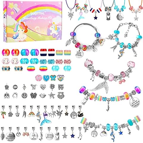 Kit de Fabricación de Pulseras de Encanto FLASOO Cover