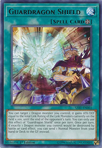 Yu-Gi-Oh! - Guardragon Shield - SAST-EN061 - Savage Strike - First Edition - Rare