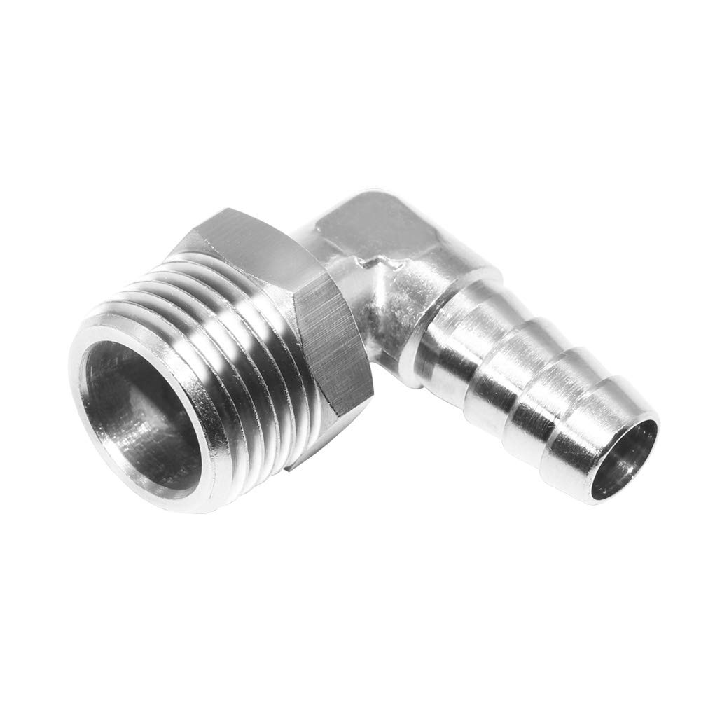 Aazon.co: Beduan Stainless Steel 3/8 Hose Barb to 1/8 ale NPT Hoe