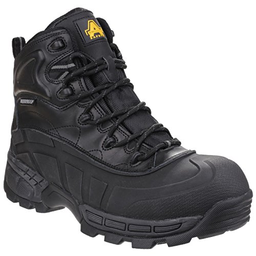 Amblers FS430 Orca S3 Waterproof Safety Work Boots Black 6-12 Lightweight (UK 9)